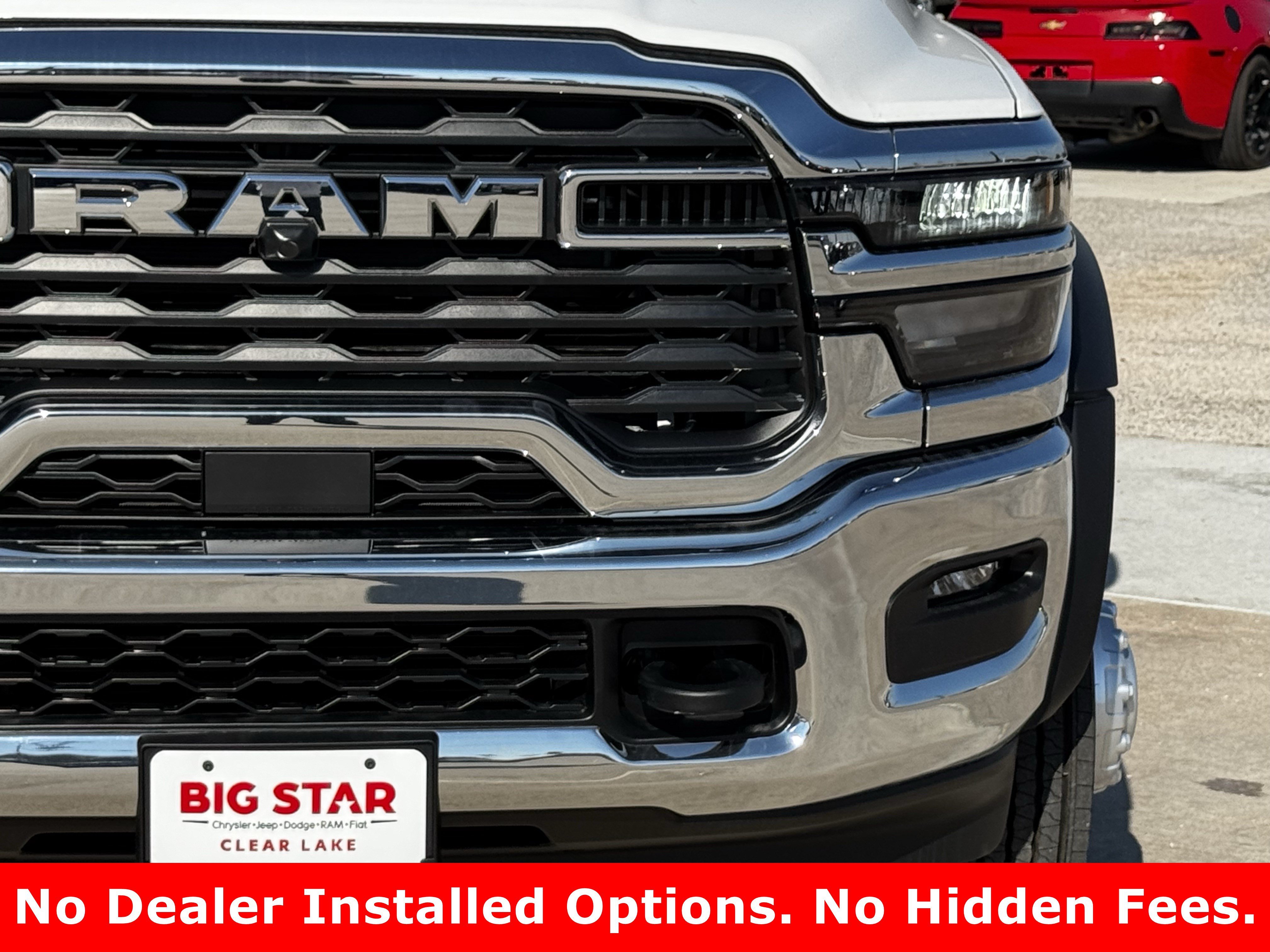 New 2026 Bright White Clear-Coat Exterior Paint RAM Big Horn image 4
