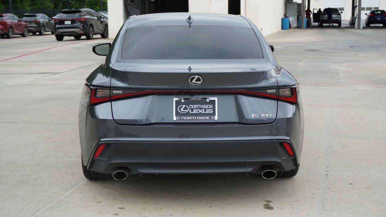 Certified Used 2023 CLOUDBURST GRAY Lexus IS 300 image 7