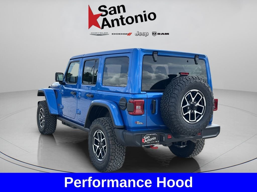 New 2026 Hydro Blue Pearl-Coat Exterior Paint Jeep Rubicon image 6