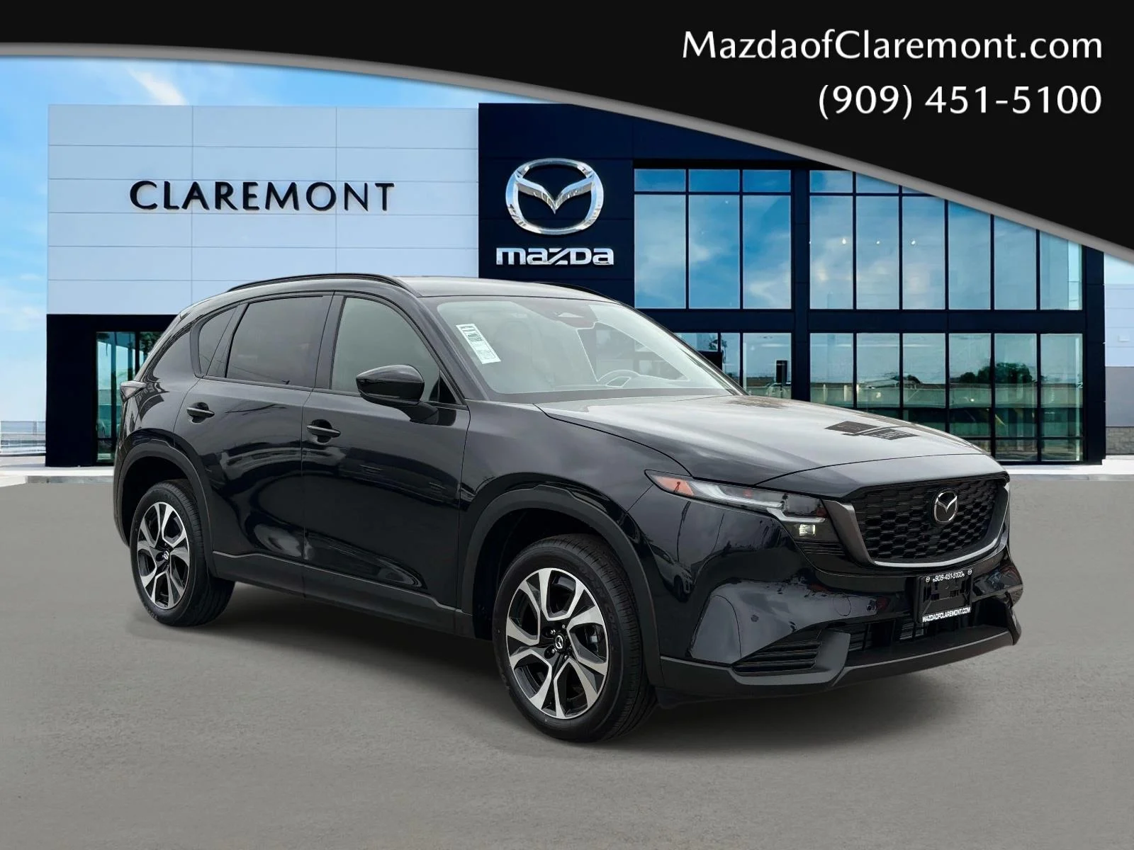 New 2026 Jet Black Mica Mazda 2.5 S Preferred AWD image 1
