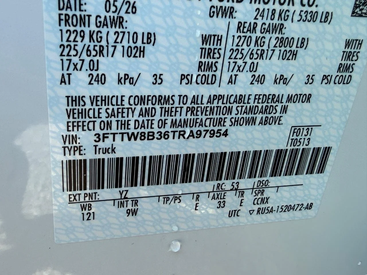 New 2026 Oxford White Ford XL image 17