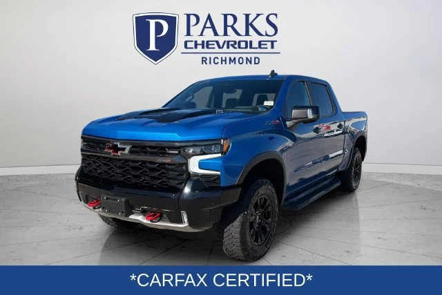 Used 2023 GLACIER BLUE METALLIC Chevrolet ZR2 image 3