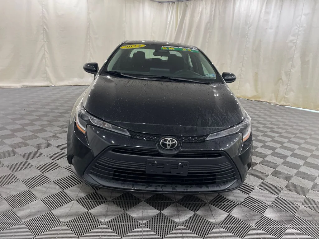 Certified Used 2024 Midnight Black Metallic Toyota LE image 3