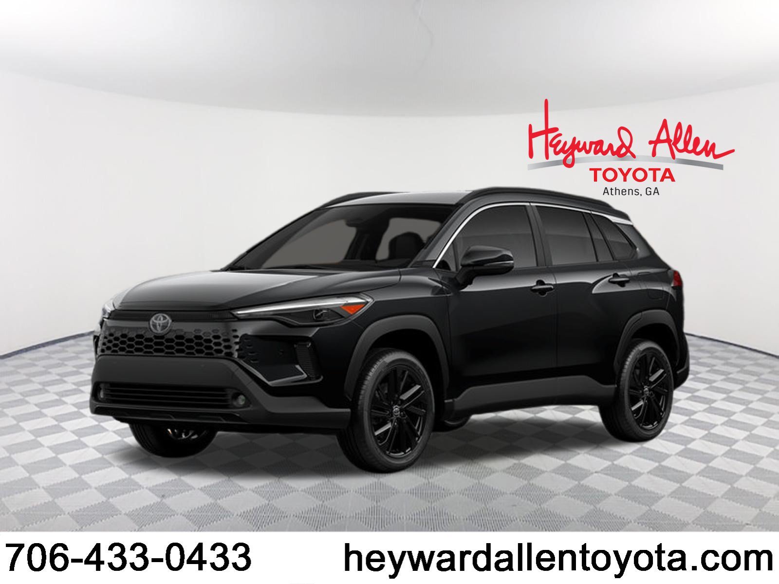 New 2026 Jet Black Toyota Hybrid XSE image 1