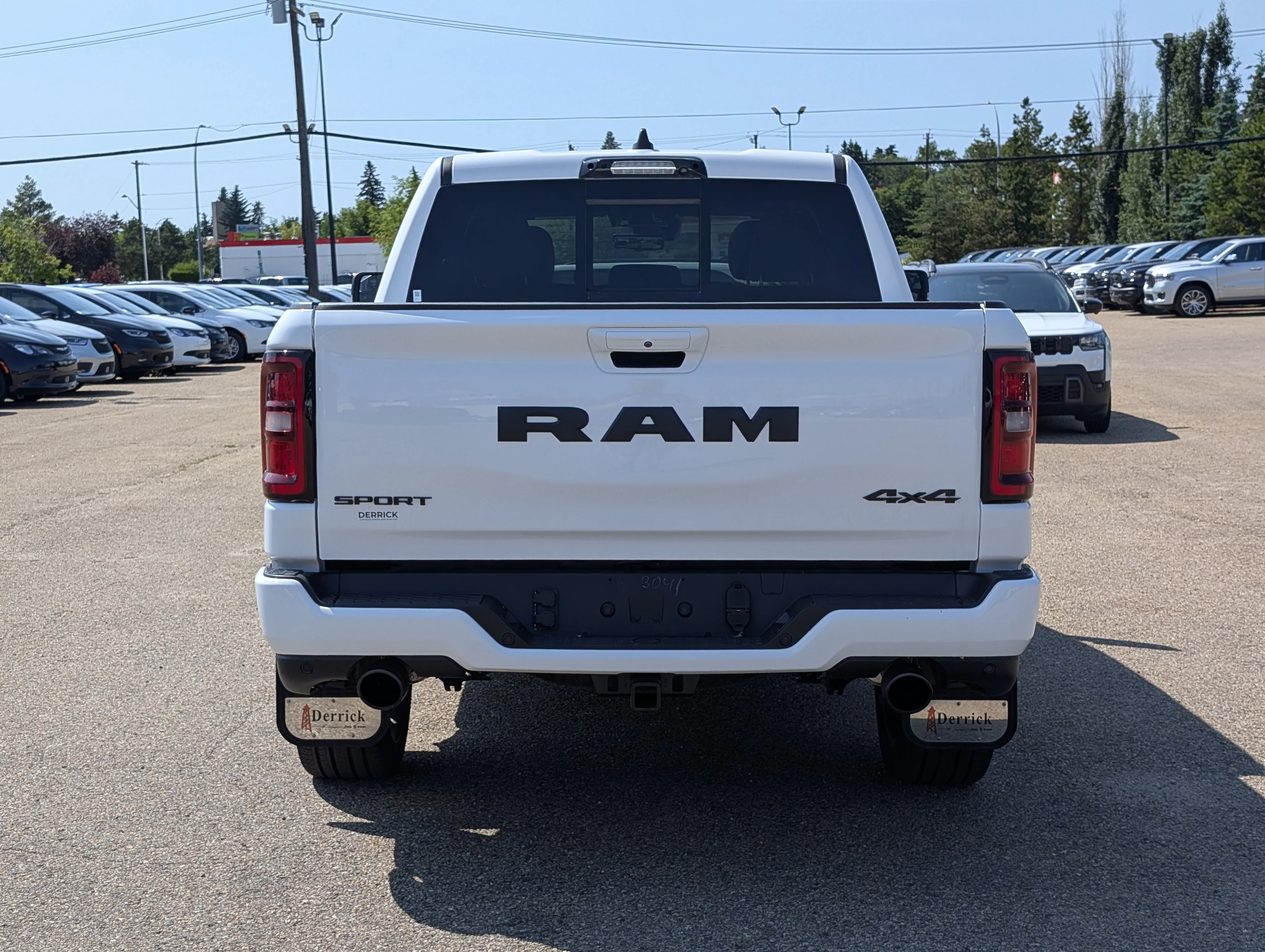 New 2025 Bright White Ram Sport image 5