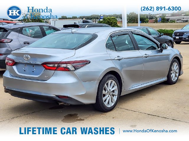 Used 2022 Celestial Silver Metallic Toyota LE image 5