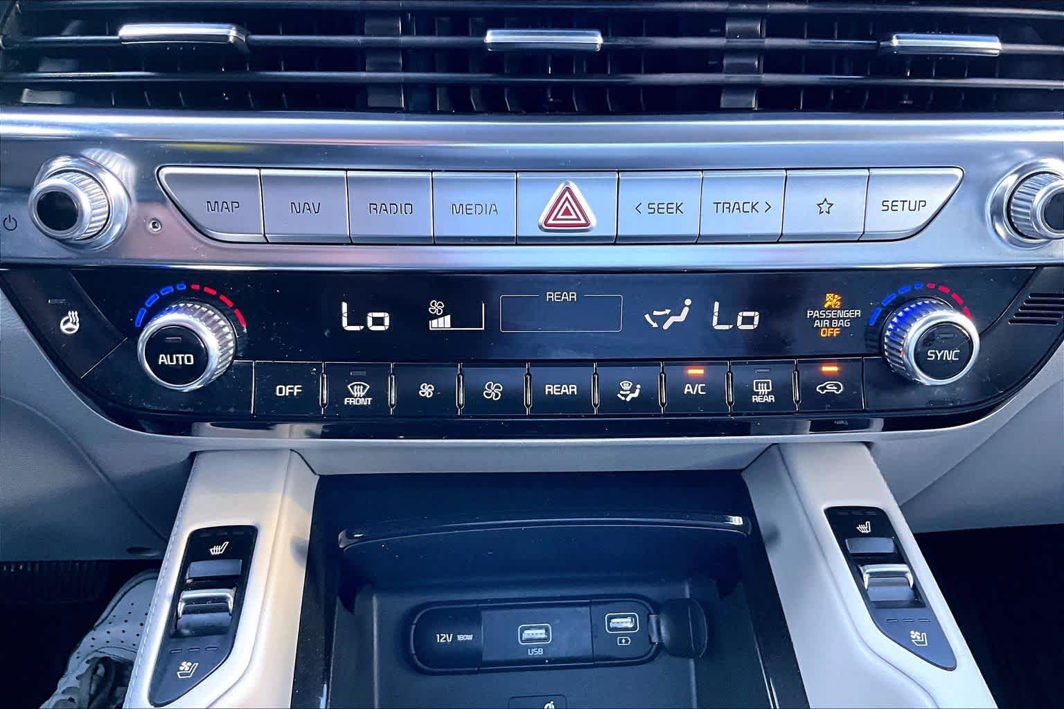Used 2021 Glacial White Pearl Kia EX image 33