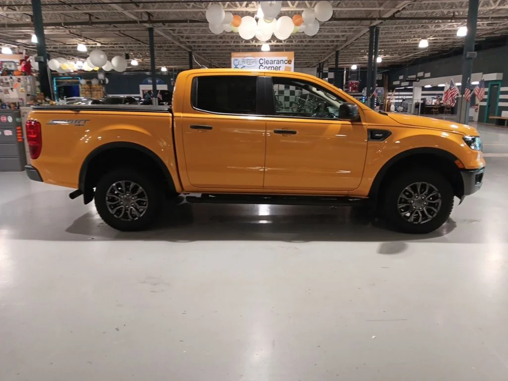 Used 2021 Orange Metallic Ford XLT image 10
