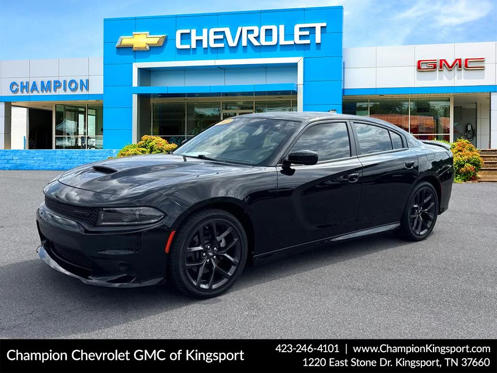 Used 2022 Pitch Black Clearcoat Dodge GT image 1