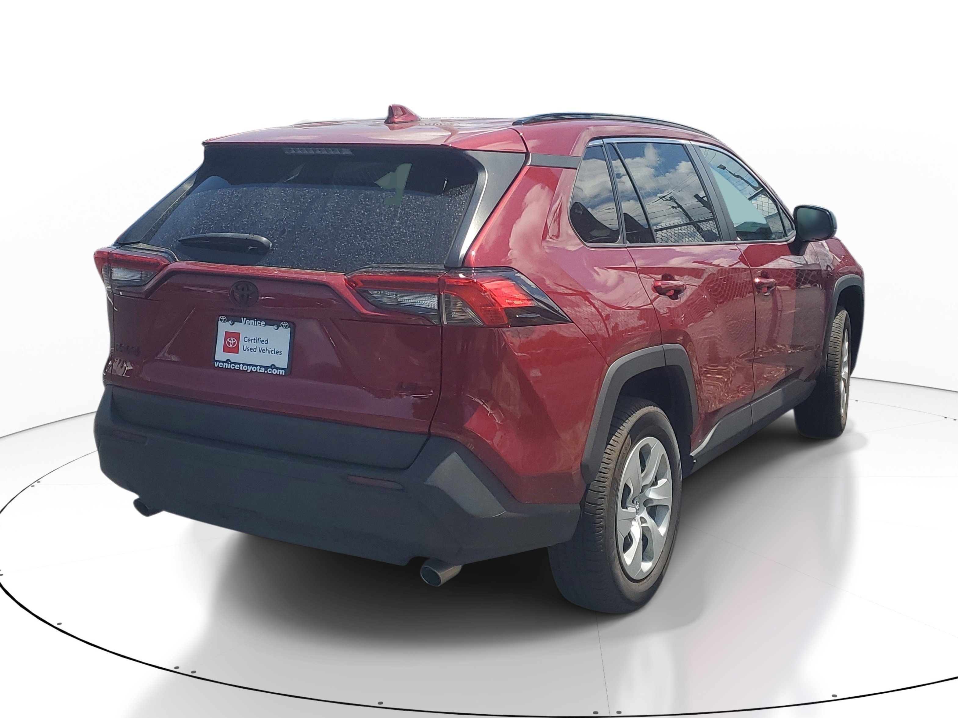 Used 2020 Ruby Flare Pearl Toyota LE image 8