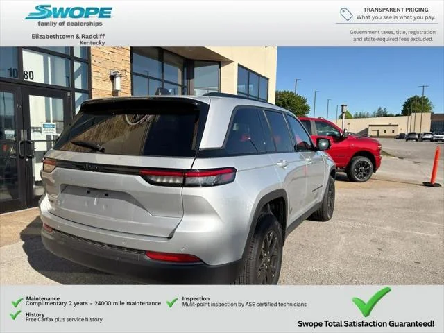 New 2026 Silver Zynith Exterior Paint Jeep Laredo image 5