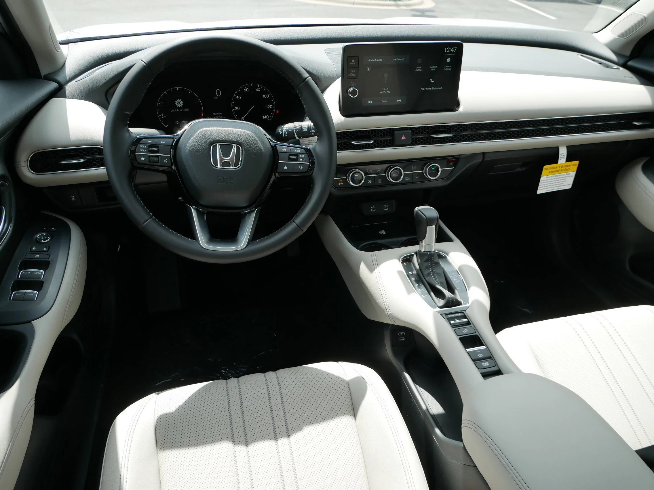 New 2027 Solar Silver Metallic Honda EX-L image 21