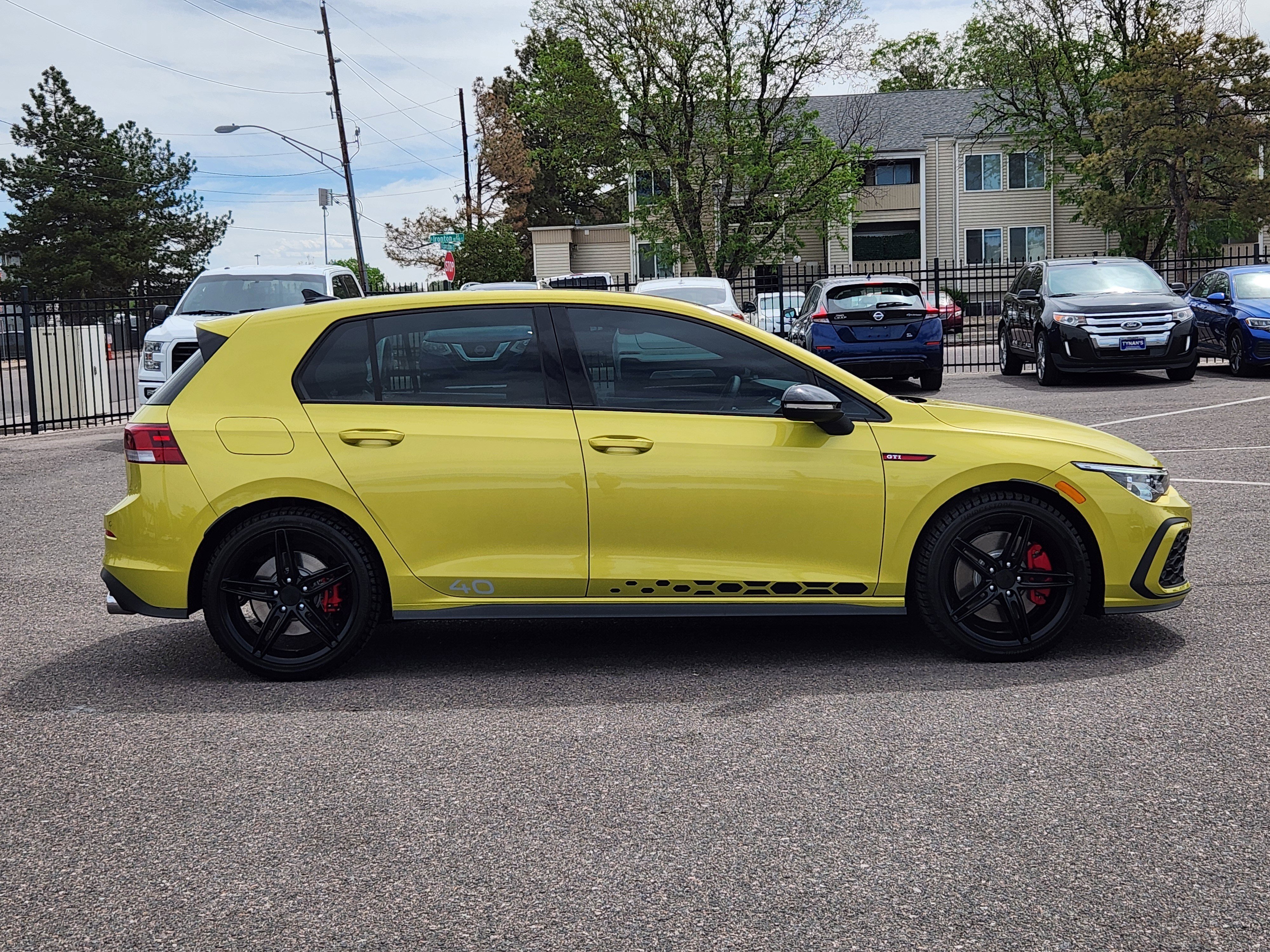 Certified Used 2023 Yellow Volkswagen 2.0T 40th Anniversary Edition image 4
