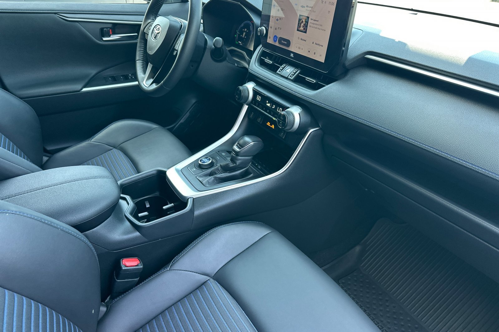Used 2024 Midnight Black Metallic Toyota Hybrid XSE image 16