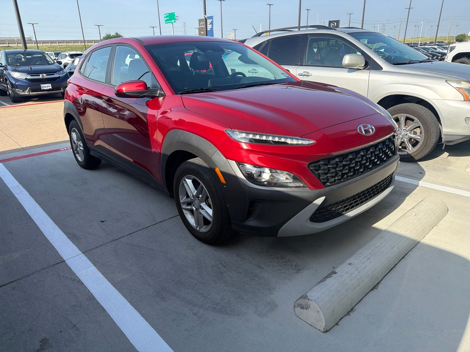 Certified Used 2023 Ultimate Red Hyundai SE image 3