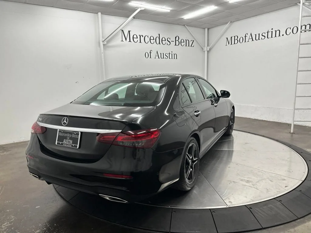Certified Used 2022 Black Mercedes-Benz E 350 image 8