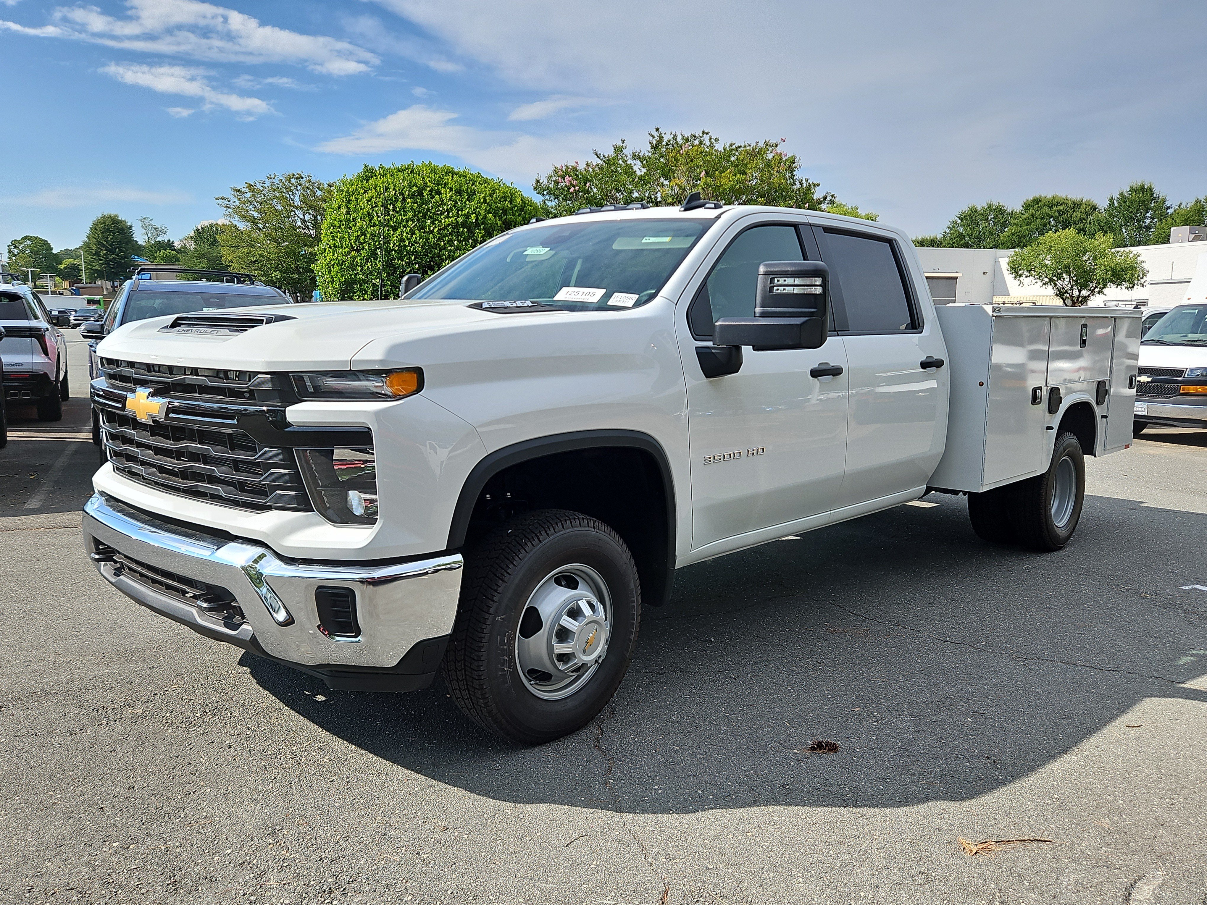 New 2026 Summit White Chevrolet Work Truck image 1