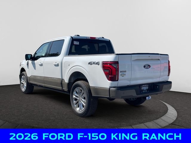 New 2026 White Ford King Ranch image 3