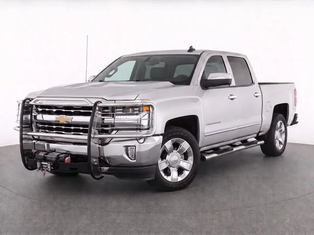 Used 2017 SILVER ICE METALLIC Chevrolet LTZ image 2