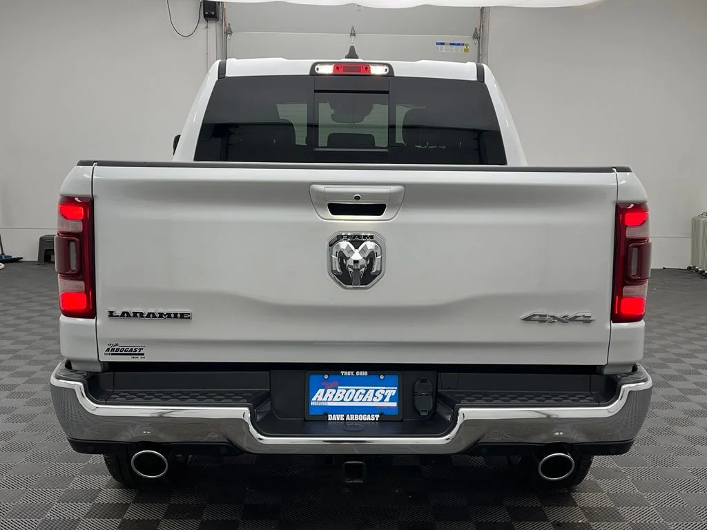 Used 2023 Ivory White Tri-Coat Pearlcoat Ram Laramie image 8