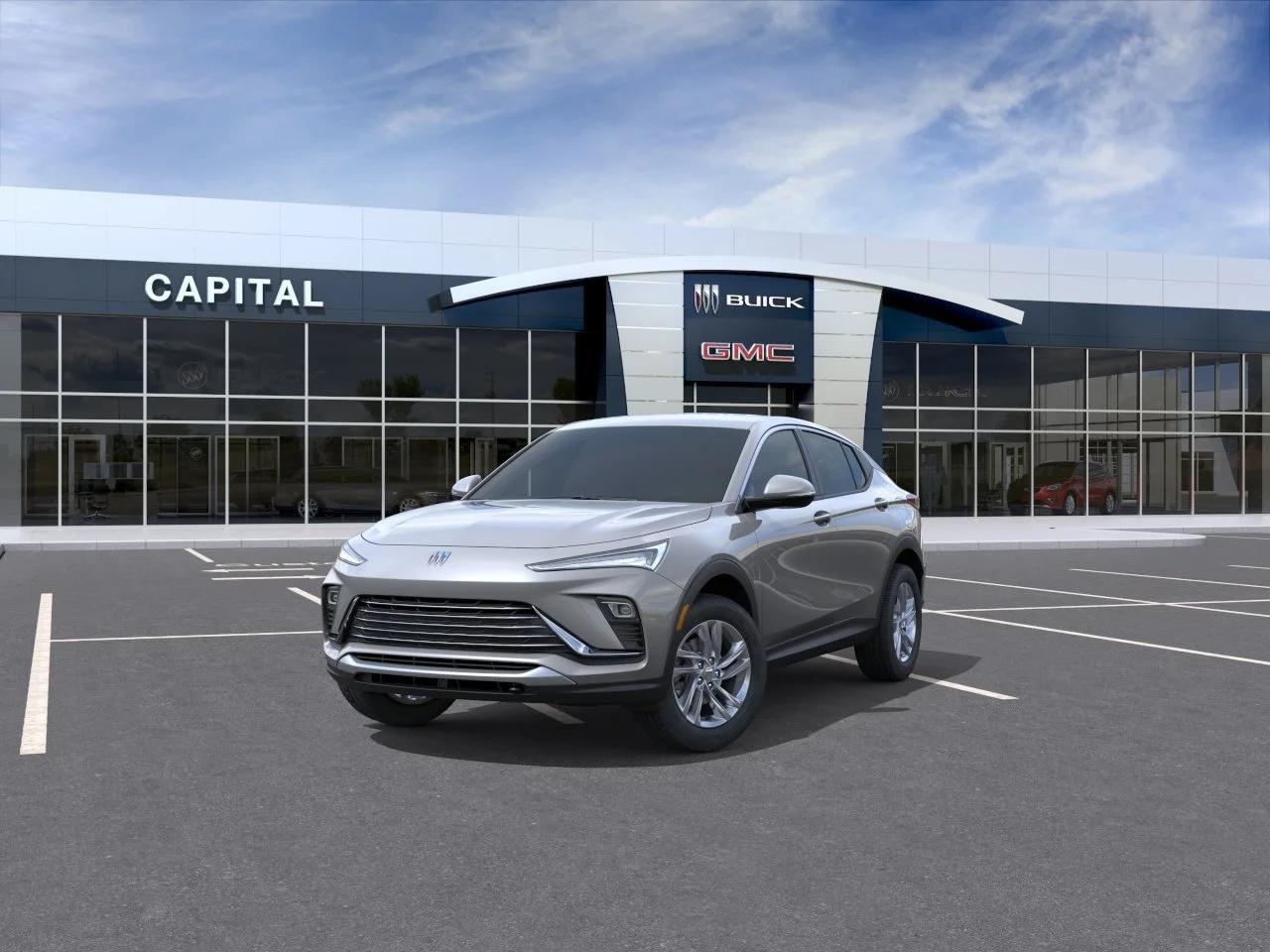 New 2026 Moonstone Grey Metallic Buick Preferred image 8