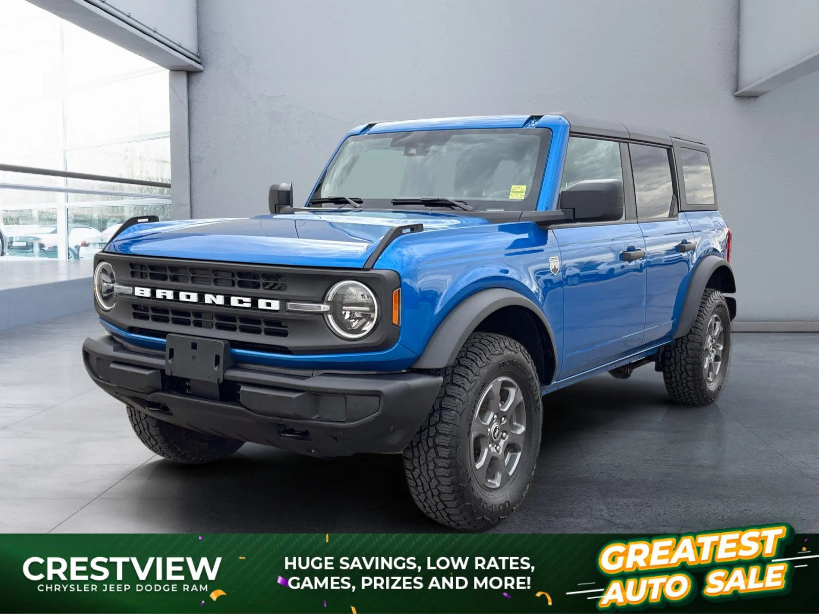 Used 2025 Velocity Blue Metallic Ford Big Bend image 1