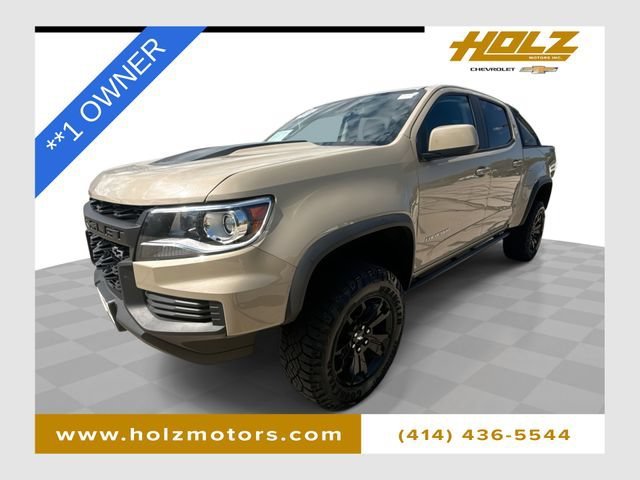 Certified Used 2021 SAND DUNE METALLIC Chevrolet 4WD ZR2 image 1