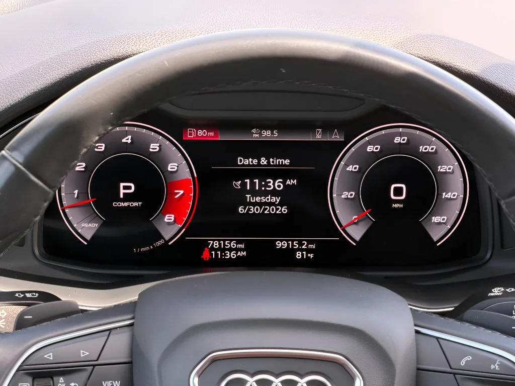 Used 2021 Samurai Gray Metallic Audi Premium Plus image 12