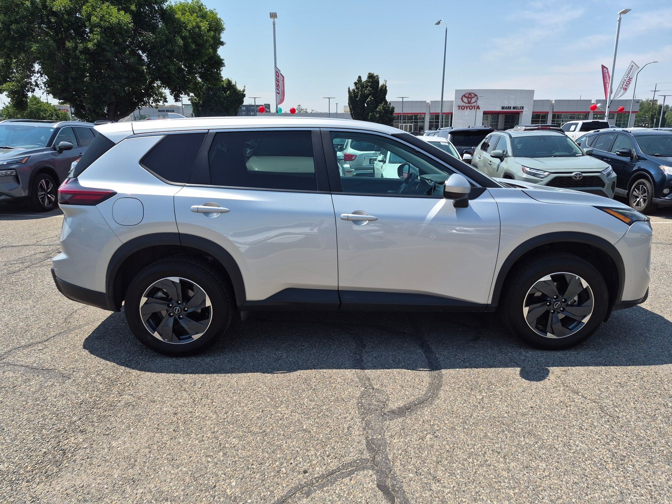 Used 2024 Brilliant Silver Metallic Nissan SV image 2
