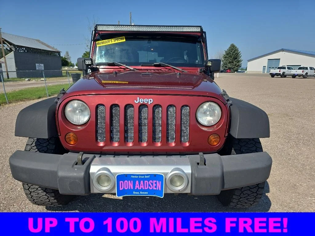 Used 2008 Jeep Wrangler Unlimited Sahara with VIN 1J4GA59178L643390 for sale in Ronan, MT