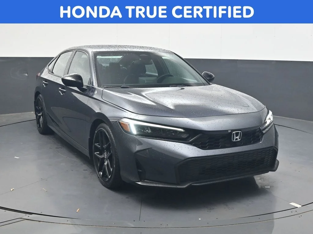Certified Used 2025 Meteorite Gray Metallic Honda Sport image 2