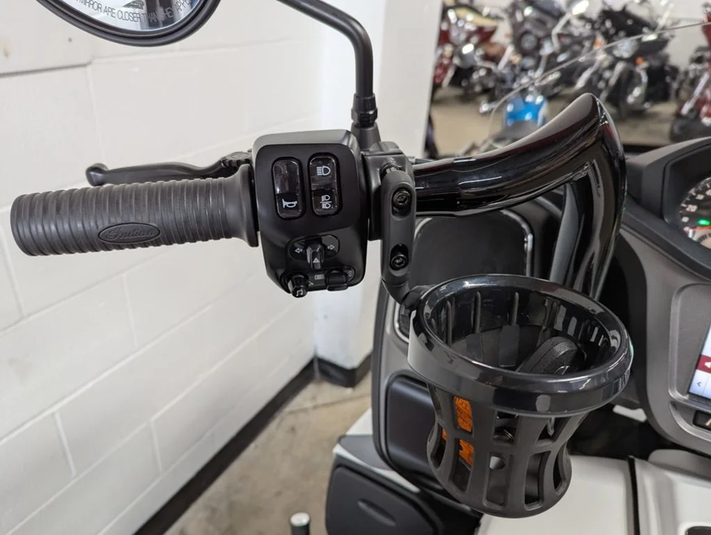 Used 2020 GHOST WHITE Indian Motorcycle Dark Horse White Smoke image 15