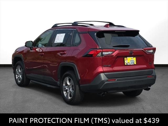 Certified Used 2025 RED MC. Toyota XLE image 9