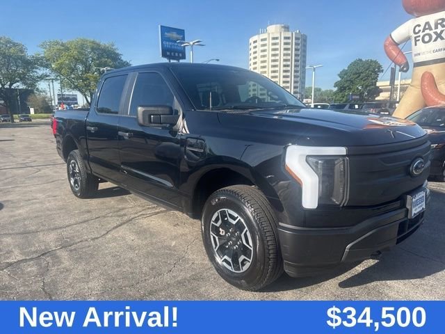 Used 2023 Ford F-150 Lightning Pro with VIN 1FTVW1EL4PWG57842 for sale in Oak Lawn, IL