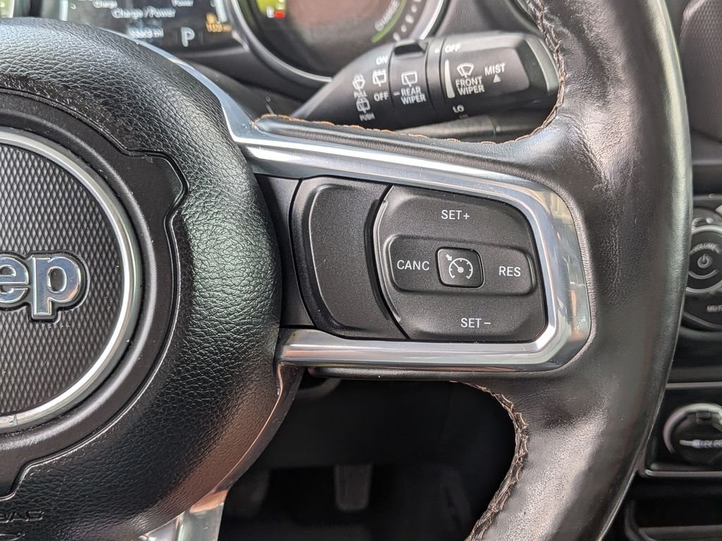 Used 2021 Silver Jeep Unlimited Sahara 4xe image 20