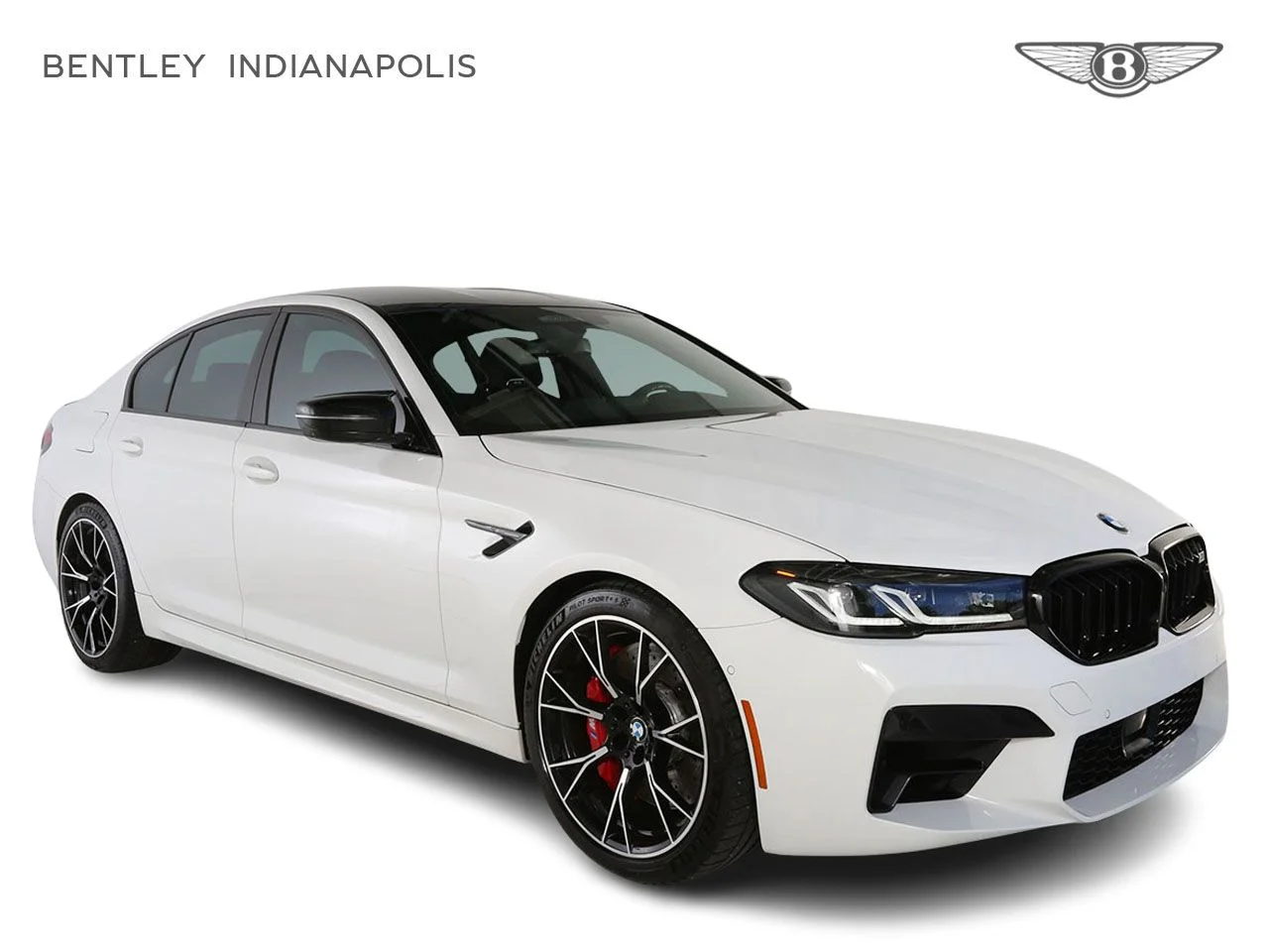 Used 2022 White BMW Competition image 1