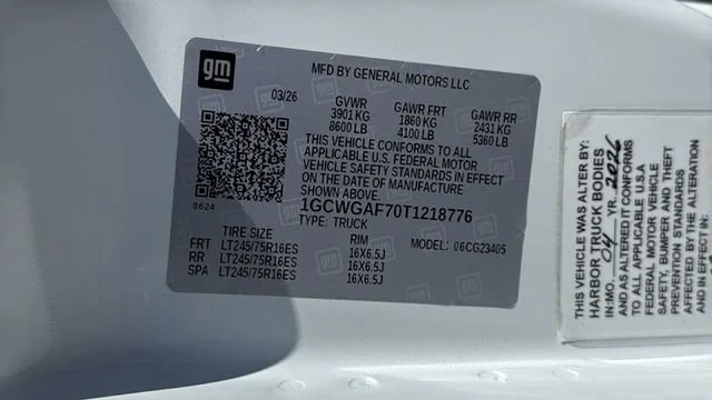 2026 Chevrolet Express Cargo Work Van - Photo 36