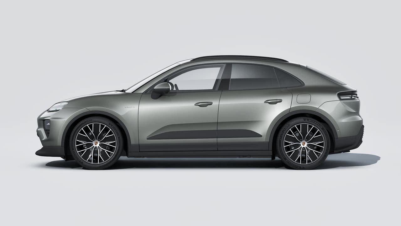 New 2026 Aventurine Green Metallic Porsche Electric image 2