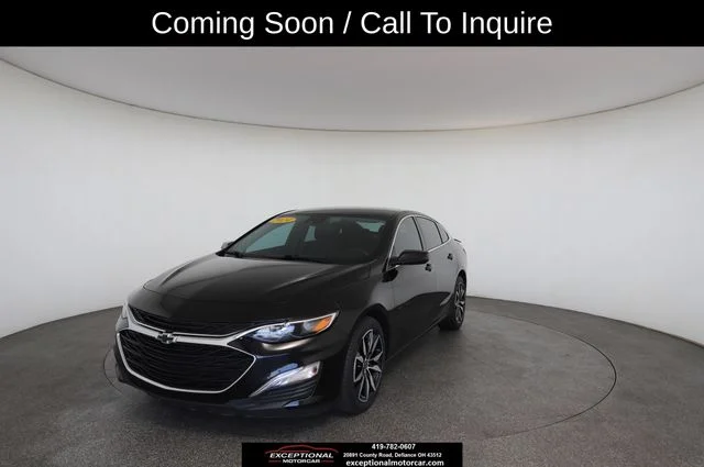 Used 2024 Black Chevrolet RS image 1