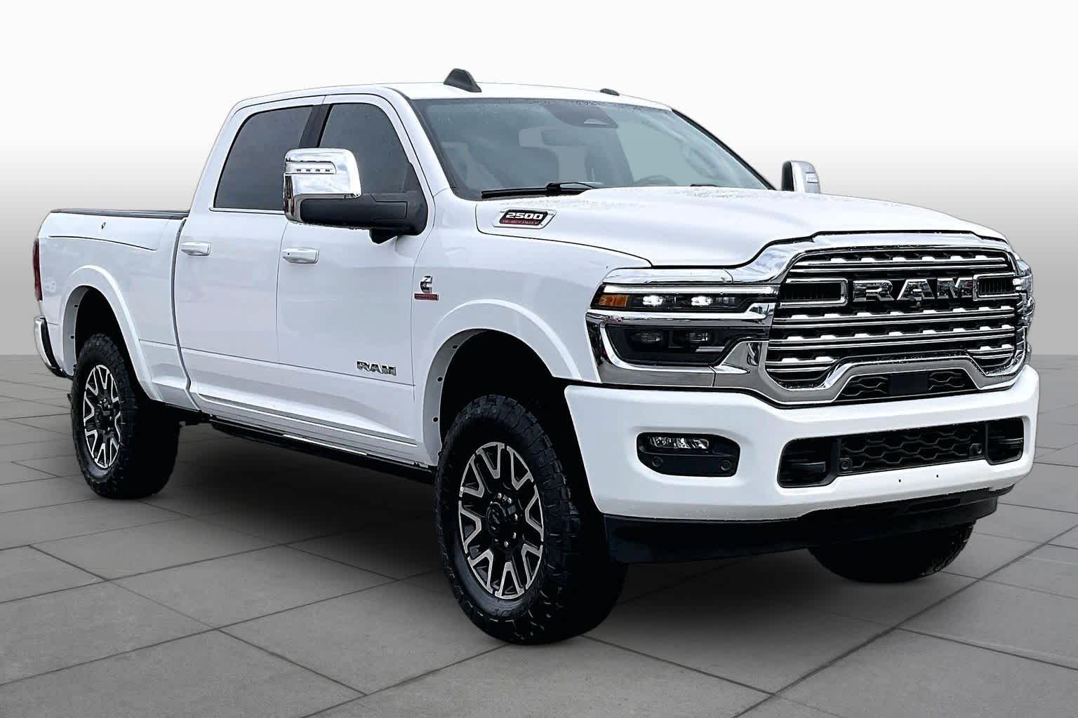 Used 2025 Bright White Clearcoat Ram Longhorn image 3