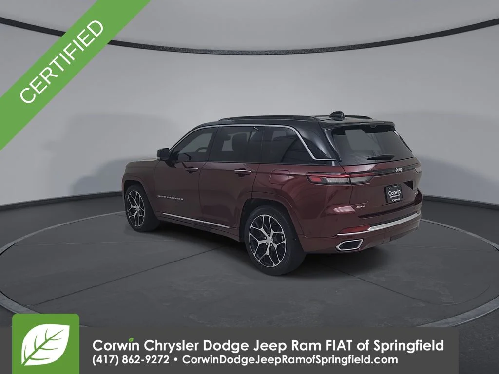 Certified Used 2025 Red Jeep Summit Reserve image 11