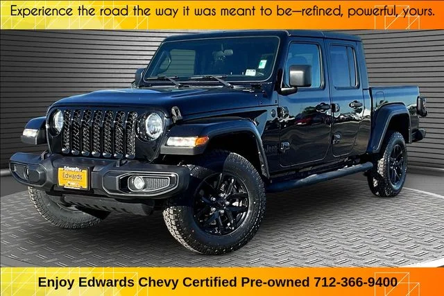 Certified Used 2022 Black Jeep Sport image 1