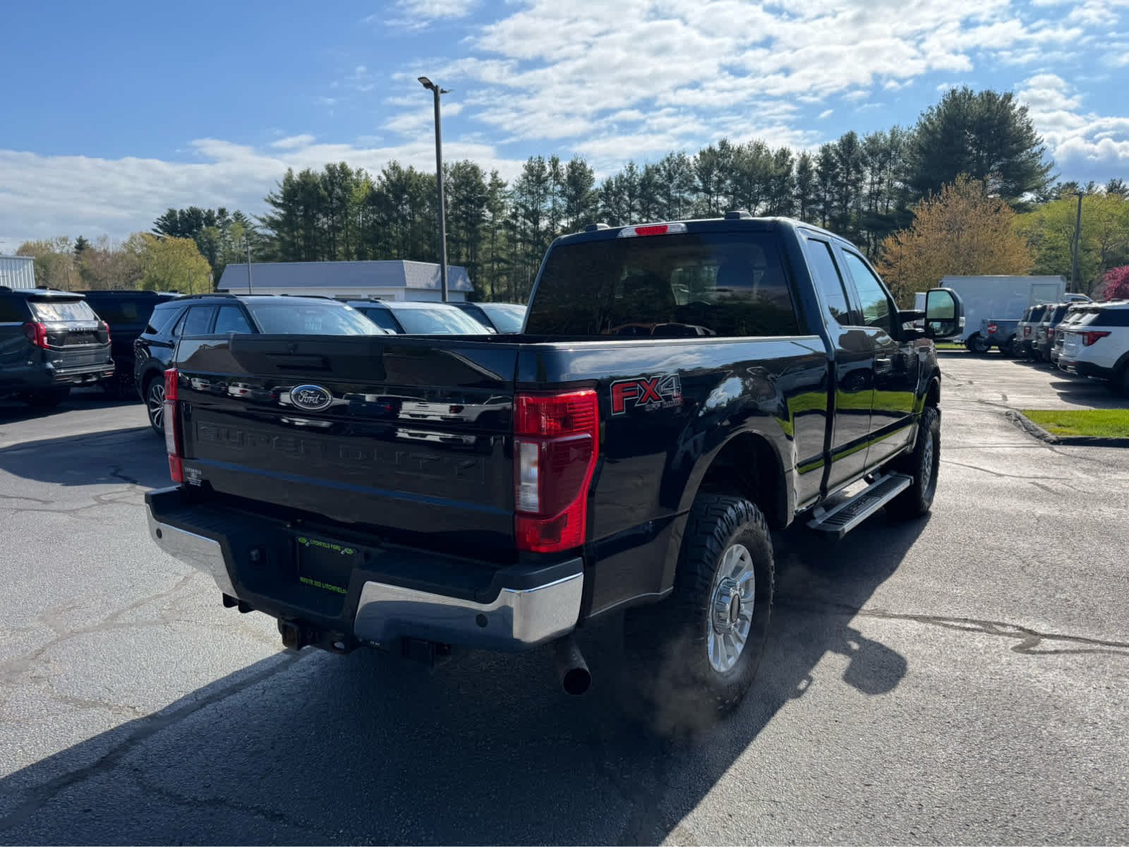 Used 2021 Agate Black Metallic Ford XLT image 6