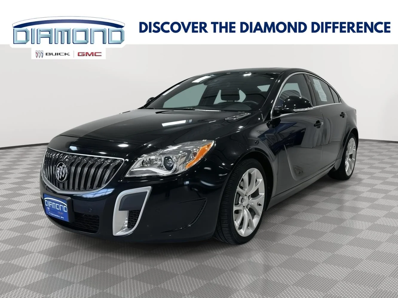 Used 2015 BLACK DIAMOND TRICOAT Buick GS image 1