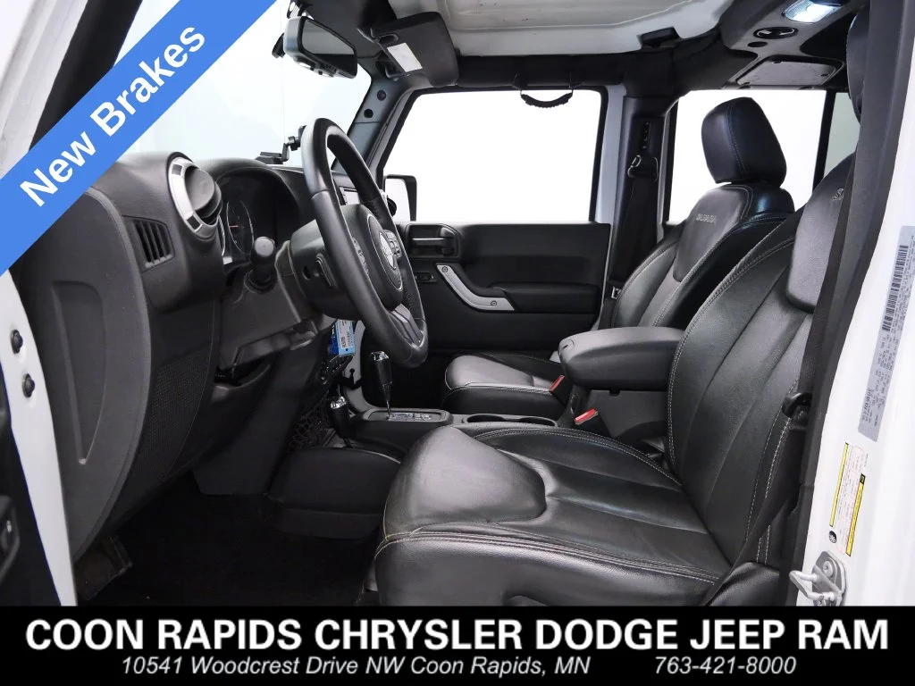 Certified Used 2017 White Jeep Unlimited Sahara image 10