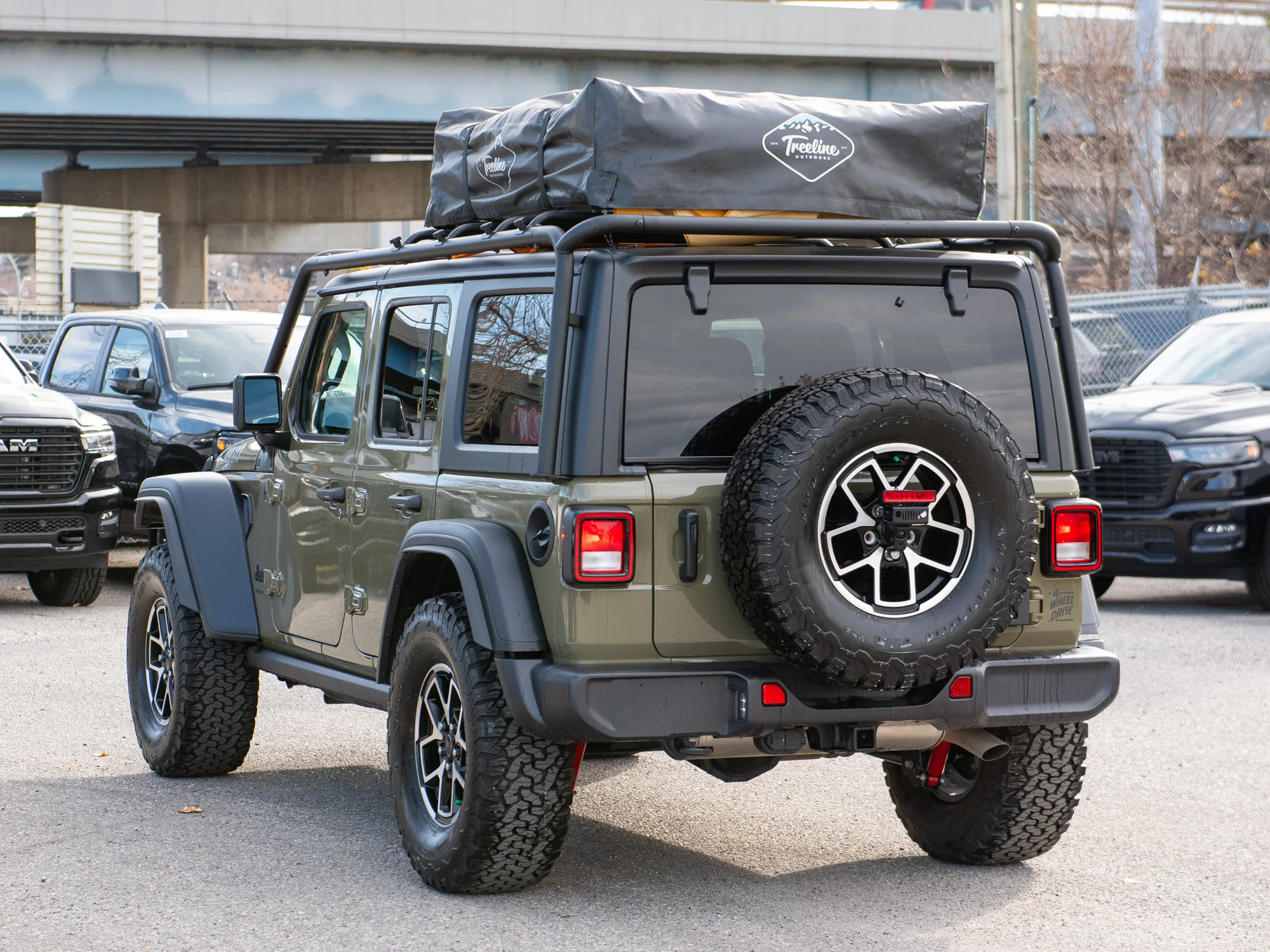 Used 2026 41 Jeep Willys* 4 Door 4x4, Roof Top Tent, Hi Lift Jack image 4