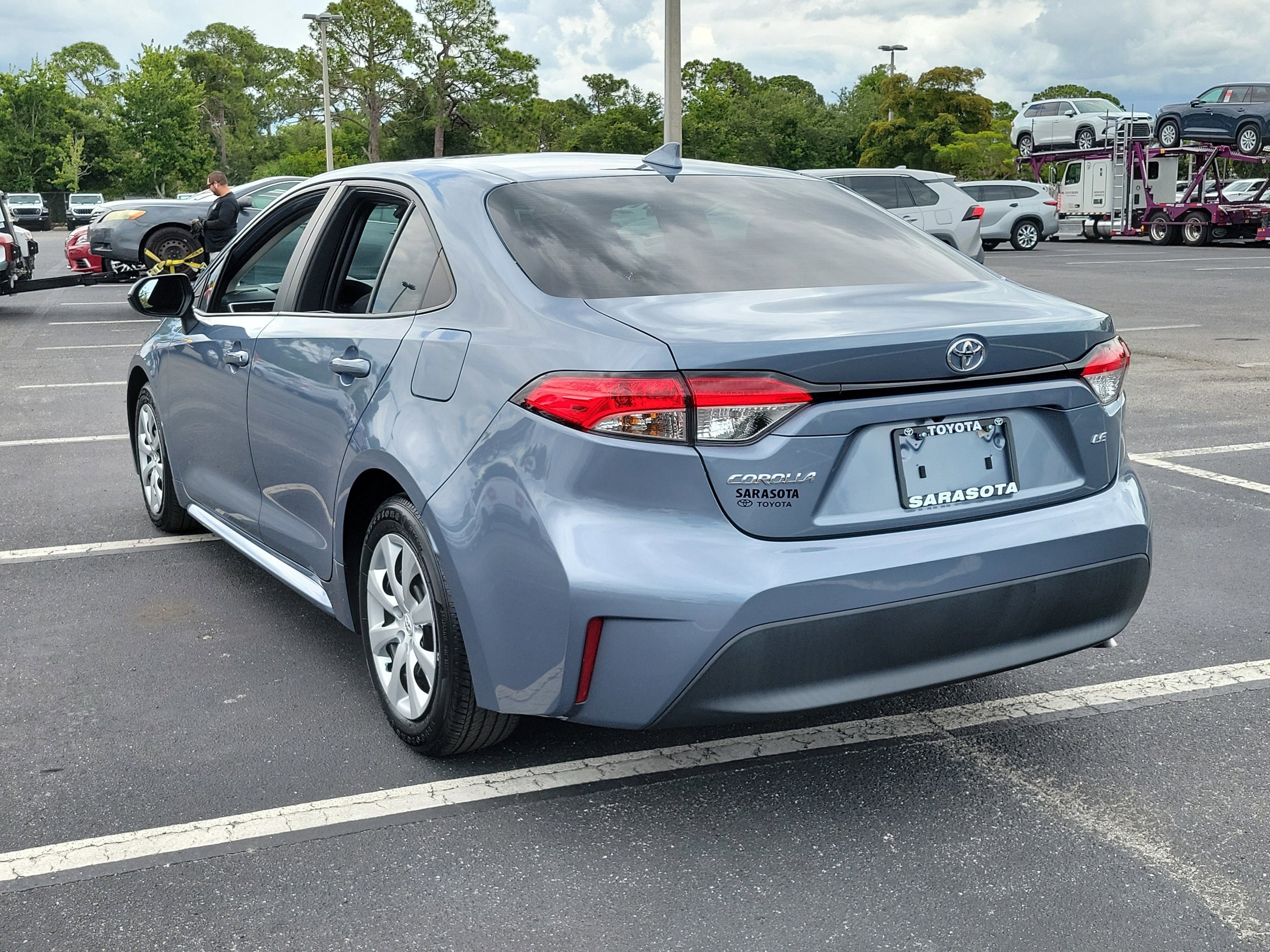 Used 2024 Celestite Toyota LE image 14