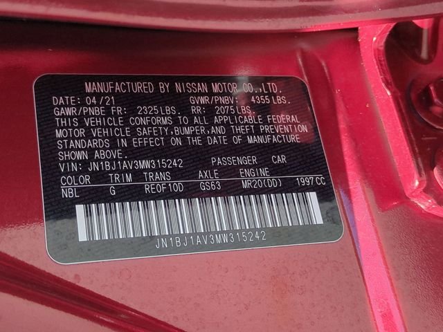 Used 2021 Red Nissan S image 34