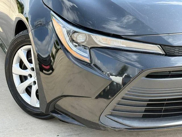 Certified Used 2024 MIDNIGHT BLACK METAL Toyota LE image 2