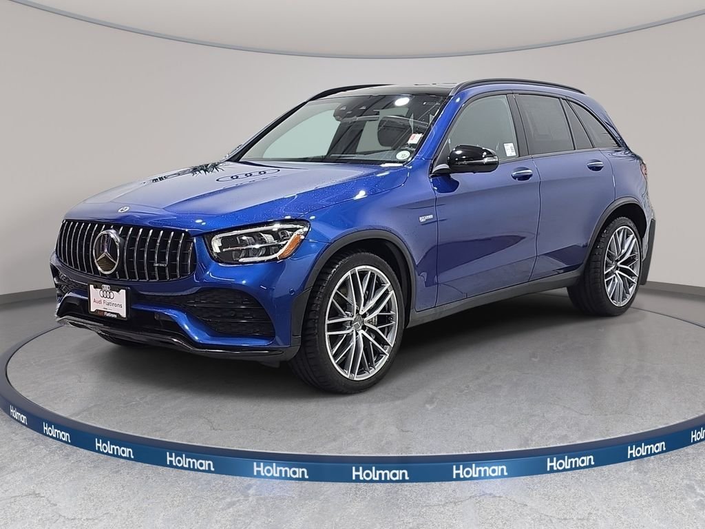 Used 2022 Blue Mercedes-Benz GLC 43 AMG® image 1